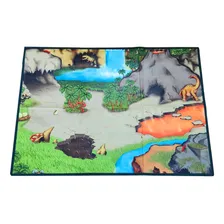 Zool贸gico playset miniaturas com tapete G Gulliver 1050 Foto mini 3