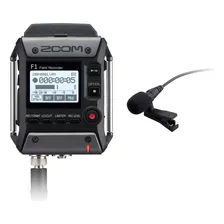 Zoom Gravador Digital F1-lp Com Microfone Lavalier Foto  mini 1