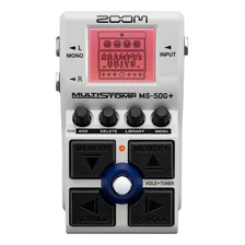 Zoom Pedal Para Guitarra Multiefeitos Stompbox Ms-50g+ Cor Prateado Foto mini 1