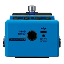 Zoom Pedal Para Guitarra Multiefeitos Stompbox Ms-70cdr+ Cor Azul-aço Foto mini  3